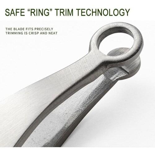 Stainless Steel Nose Hair Trimming Tweezers Tool Scissors Manicure Facial Forceps Makeup Universal Round Tip Eyebrow Hair Cut