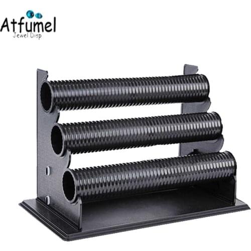 Portable Bracelet Bangle Necklace Display Stand Holder Headwear Watch Jewelry Organizer T-Bar Rack Watch Jewelry Storage Stand