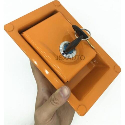 France Shipping Excavator Accessories Side door lock cover lock Hydraulic large pump side door For HITACHI EX60/120/200-3/5/6