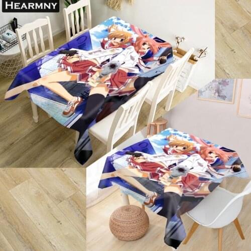 Aria The Scarlet Ammo Tablecloth Waterproof Oxford Fabric Square/Rectangular Tablecloth For Wedding Table Cloth Cover TV Covers