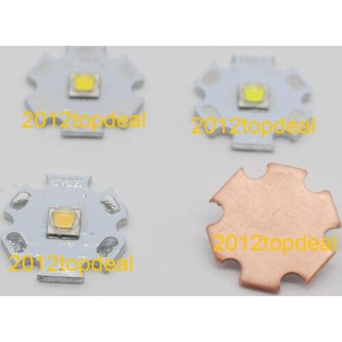 10PCS CREE XML2 LED XM-L2 T6 U2 10W WHITE Neutral White Warm White High Power LED Emitter with 12mm 14mm 16mm 20mm PCB for DIY