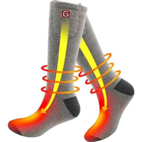Heated Socks for Chronically Cold Feet for Women and Men Cold outdoor sports 3.7 Voltage Adjustable Temperatur Thermosocks