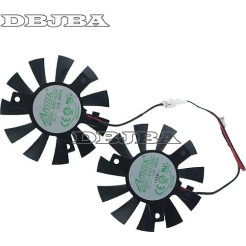 Fan For ZOTAC GeForce GTX1050 GTX 1050 Ti OC 4GB GDDR5 128BIT Graphics Card Cooling Fan