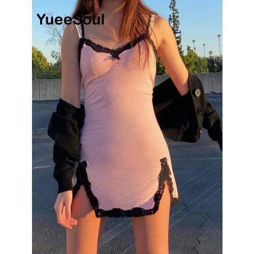 Летние платья с разрезом Yueesoul China At AliExpress