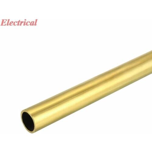 1pc 10mm x 11mm x 500mm Brass Pipe Tube Round Bar Rod