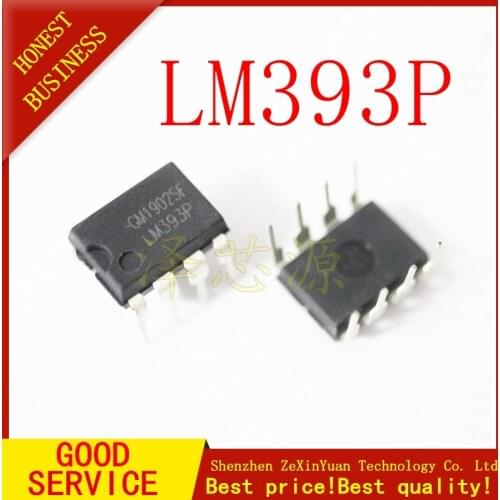 100PCS LM393P DIP8 LM393 DIP LM393N 393 DIP-8 NEW IC