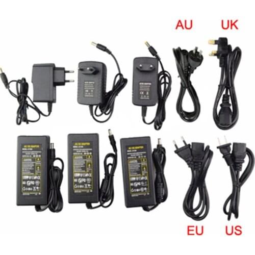 2020 Power Adapter Supply AC 110V/220V To DC 5V 12V 24V Lighting Transformer 1A 2A 3A 5A 6A 8A LED Strip Power Adapter for CCTV