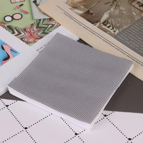 25PCS Flower Pot Hole Mesh Pad Bonsai Pot Bottom Grid Mat Bottom Mat Prevent Soil Loss Breathable Gasket Accessories