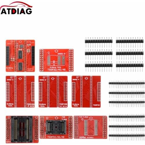 Adapters MiniPro TL866 Universal Programmer TSOP32 TSOP40 TSOP48 SOP44 SOP56 Sockets TL866A TL866CS