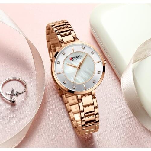 CURREN 2020 New Gold Watch Women Watches Ladies Creative Steel Womens Bracelet Watches Female Waterproof Clock Relogio Feminino