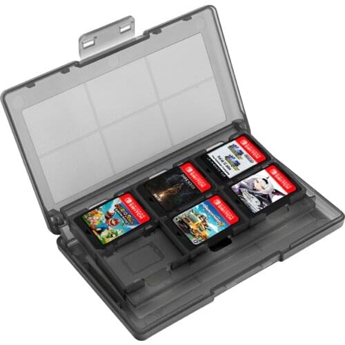 13 In 1 Game Cards Holder Card Case 11 Game Cards + 2 TF(micro SD) Cards Box For Nintendo Switch Portable Cards Storage Box