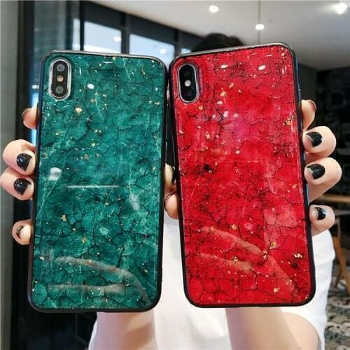 Case For Xiaomi Poco F3 X3 C3 F2 M2 M3 X2 Pro NFC Redmi 10X Note 9 9A 9C 8 7 Mi 10i 11X 11i 11X 10S Pro Gold Foil Marble Cover