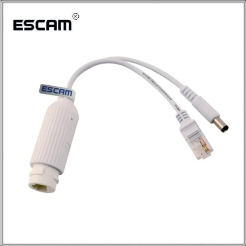 ESCAM POE S2S plitter Cable 10/100M IEEE802.3at POE for IP Camera HD Sercurity CCTV Accessories