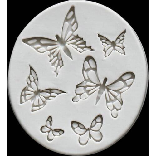Mini Butterfly Cabochons Silicone Molds DIY Resin Charms Decorations Handmade Craft Jewelry Making Flying Mould