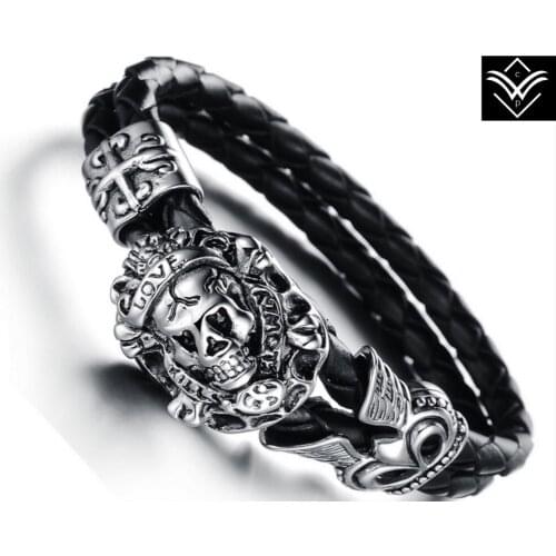 Fashion Skeleton Bracelets Masculino