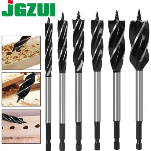 10mm-35mm Twist Drill Bit Set Wood Fast Cut Auger Carpenter Joiner Tool Drill Bit For Wood Cut Suit for woodworking