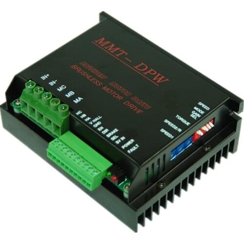Low voltage BLDC Brushless Motor Controller 24V/350W,f Braking, Direction, Enable, Dual Speed Setting,Over-Current Portection