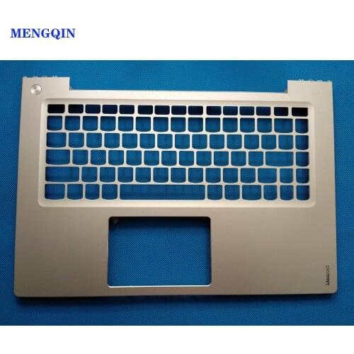 New Original Laptop Keyboard Cover Palmrest Bezel Upper Shell /Lid For Lenovo IdeaPad U430P U430 Silver Without Touchpad