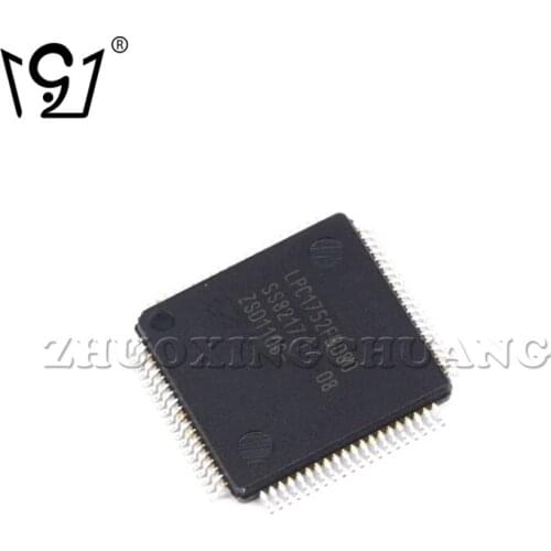 1PCS LPC1752FBD80,551 LQFP-80 New original 32-bit microcontroller