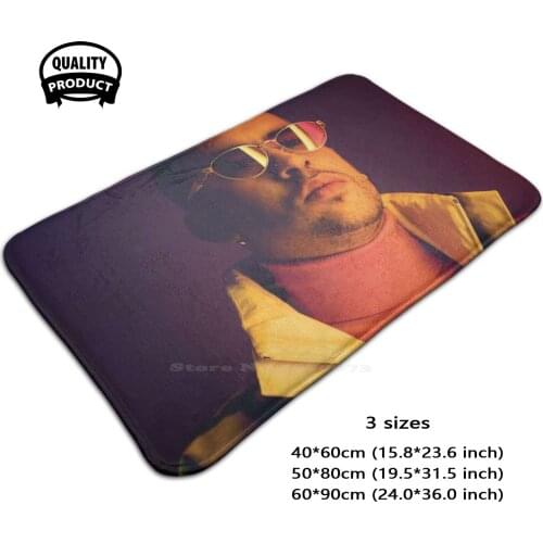 Bad Funny Yellow Soft Foot Pad Room Goods Rug Carpet Bad Funny Yellow Bunny New Hot Music Cartoon Party Night Us Band Electro