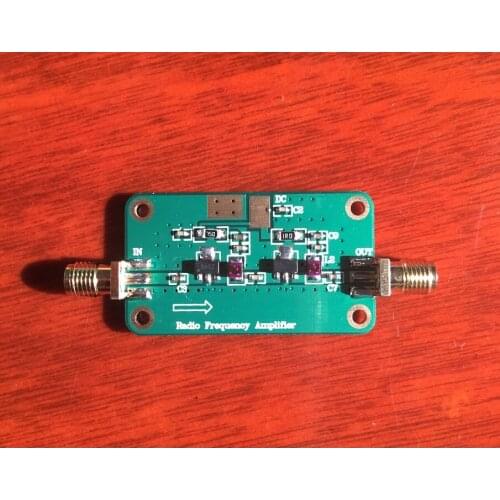 RF wideband power amplifier 10MHz-1.5GHz 32dB gain 27dBm output
