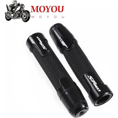 Fit For Aprilia SRMAX 300 srmax300 2018-2019 Motorcycle Handlebar Grips Handle Grip Protector Handle bar With SR MAX LOGO