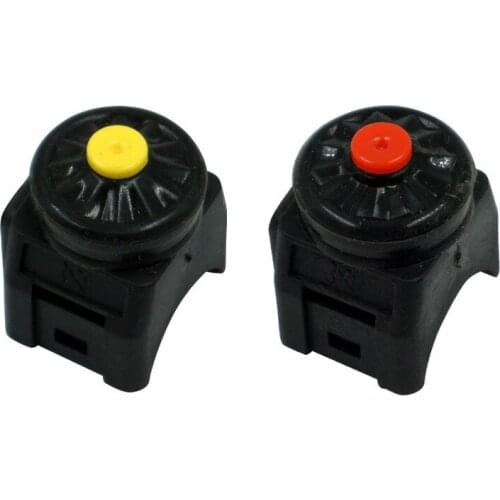 22MM Universally High-Quality Universal Black Durable Kill Stop Switch Horn Button Suitable for Motorcycle / Pit / Quad / Bike