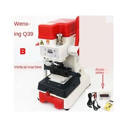 Q39b1 vertical milling machine new brushless adjustable speed vertical semi-automatic key machine q39b can be connected to 12V