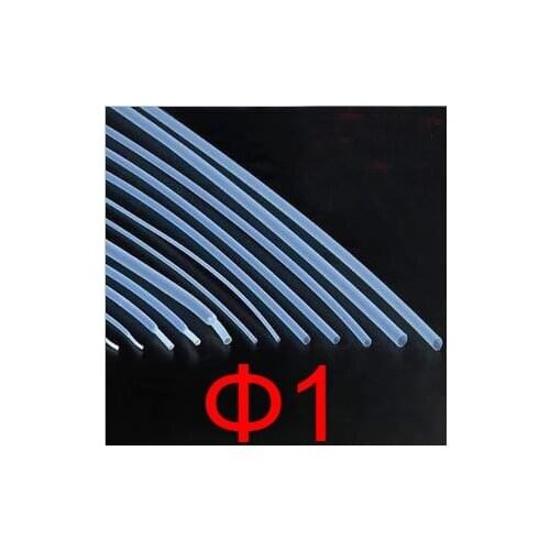 1mm diameter PTFE heat shrink tube, F4 heat shrink tubing,heat shrink,polytef Hot shrinkable tube hose pipeTransparent