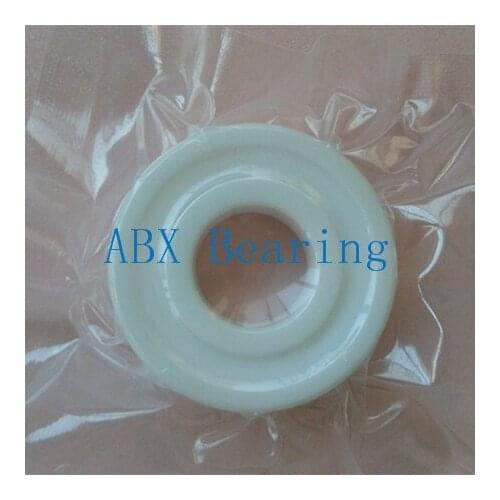 6202-2RS full ZrO2 ceramic deep groove ball bearing 15x35x11mm 6202 2RS P5 ABEC5