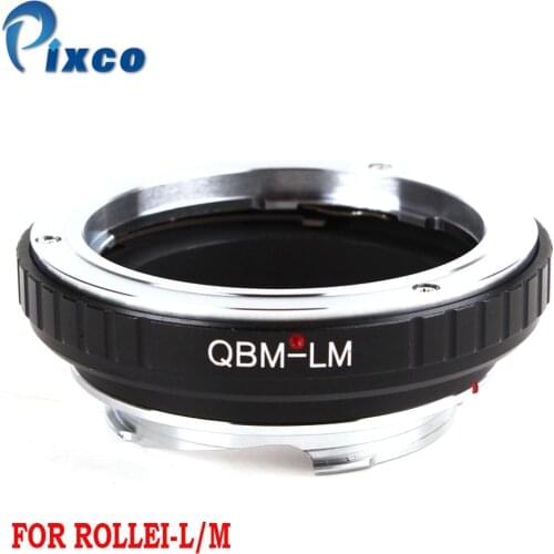 Pixco QBM-L/M Lens Adapter Suit For Rollei QBM Lens to Leica M Camer