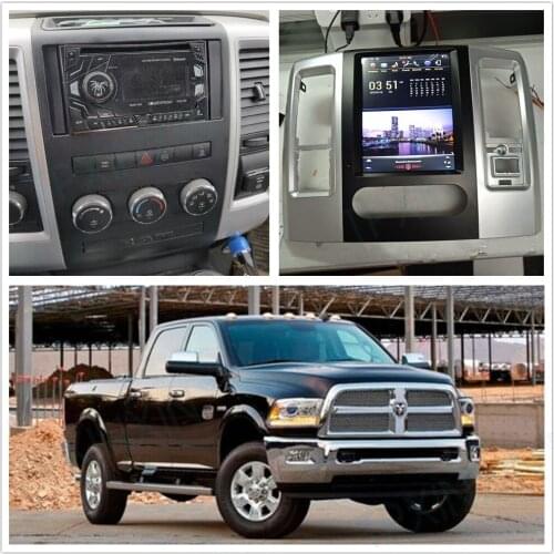 9.0 For Dodge RAM1500 2009-2018 Android Car Stereo Car Radio with Screen Tesla Radio Player Car GPS Navigation Head Unit