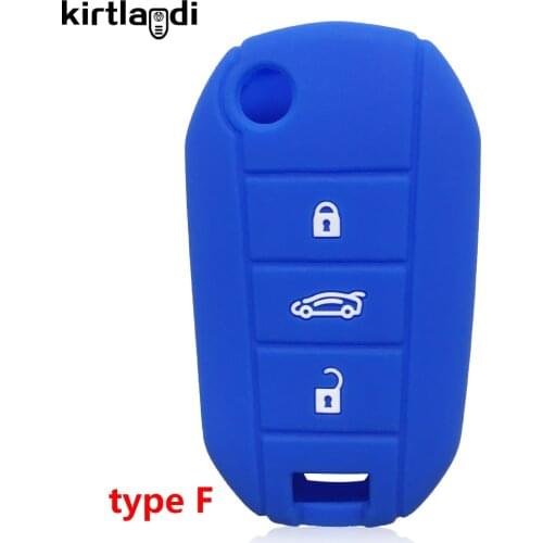 Key Case Holder Cover Keychain for Citroen Berlingo C2 C3 C4 C5 X7 for Peugeot 208 308 408 508 2008 5008 207 307 407 Rifter 2020