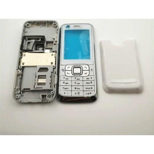 New Full Complete Mobile Phone Housing Cover Case+English Keypad For Nokia 6120 6120c Full Housing
