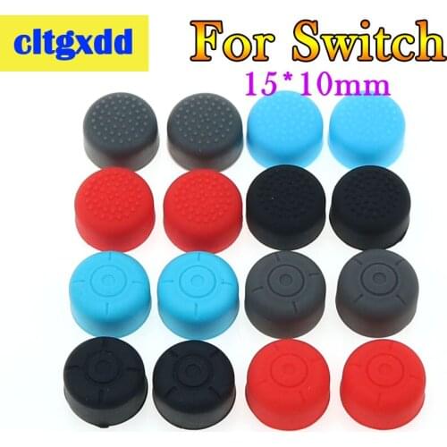 Cltgxdd 2pcs Silicone Anti-Slip Enhanced Caps For Nintendo Nintend Switch Joy-Con Controller Grips Rocker cap