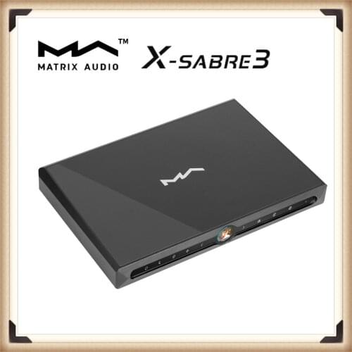 MATRIX X-SABRE3 Streaming Audio DAC ES9038PRO Decoder Hifi Music 768kHz/32Bit DSD512 with Remote Control