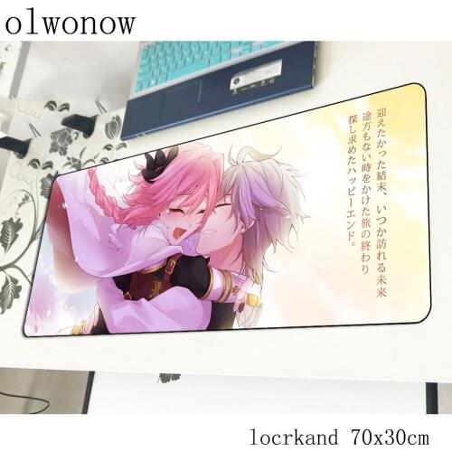 Fate Apocrypha mouse pad gamer 700x300x2mm notbook mouse mat gaming mousepad large Beautiful pad mouse PC desk padmouse