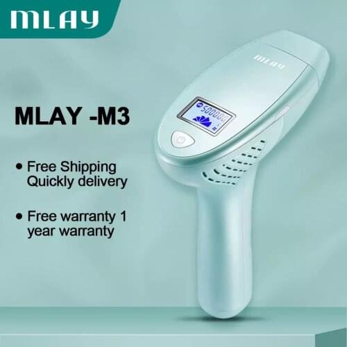 MLAY M3 Permanent Laser Hair Removal Epilator IPL Bikini Electric Appliances Machine Photoepilator Painless Depilador