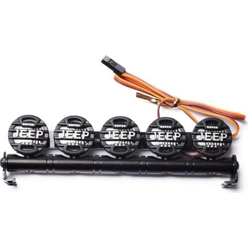 Multi-function LED Light Bar for 1/10 rc claw car parts TRX-4 Axial SCX10 D90 90046