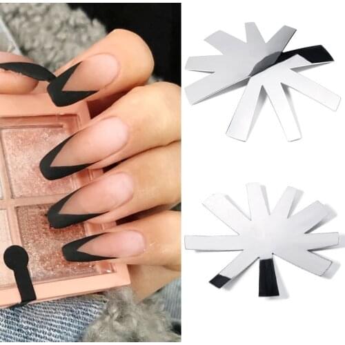 1PC French Smile Cut Nail Cutter V Line Almond Shape Nail Cutter French Nail Supplies Nail Shop Professional Nail Tools