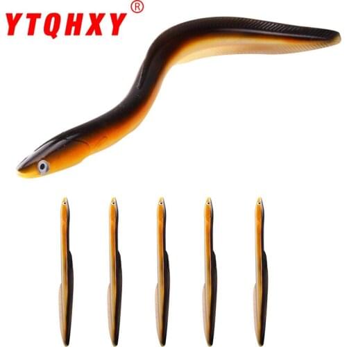 Super strength soft lure Electric eel soft bait eel loach simulation fishing tool trout Soft and flexible bass fishing