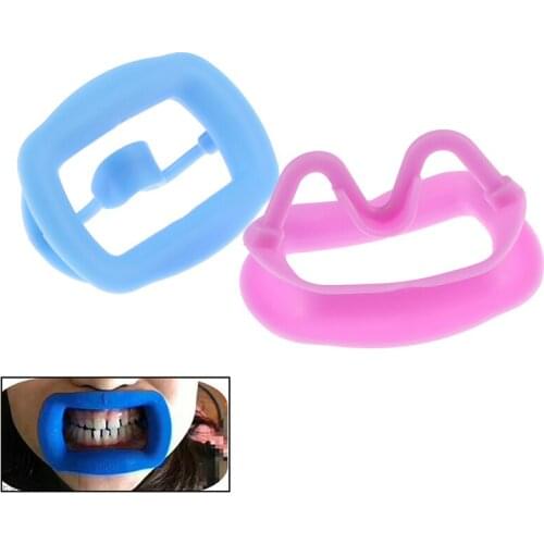 1pcs Oral Care Intraoral Cheek Lip Retractor Mouth Opening Device Silicone Dental Mouth Opener Dental Orthodontic Cheek Retracor