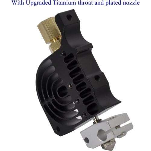High Quality Mini Hotend Kit w/ Upgraded Titanium TC4 Heatbreak + Plated Nozzle 0.4mm for Original Prusa mini 3D Printer Hot End