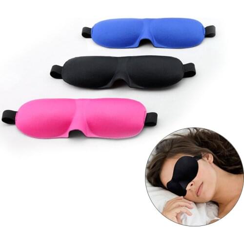 3D Eye Mask Sleep Rest Relax Sponge Eye Shade Cover Blindfold Travel Eye Mask Shade Blinder Eyepatch Face Eye Care Tools