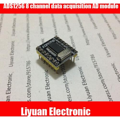 ADS1256 8 channel data acquisition AD module kit /24 Bit Multichannel acquisition system 30Khz for Electronic Design Contest