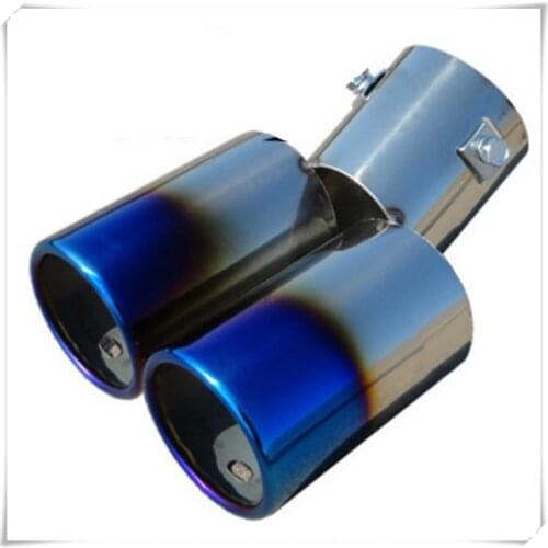 Auto parts tail throat exhaust pipe decoration modified muffler for Suzuki Aerio Ciaz Equator Esteem Forenza Forsa Grand