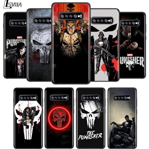 Punisher Frank Castle For Samsung Galaxy S21 S20 FE Ultra S10 Lite 5G S10E S9 S8 Plus S7 S6 Edge Phone Case
