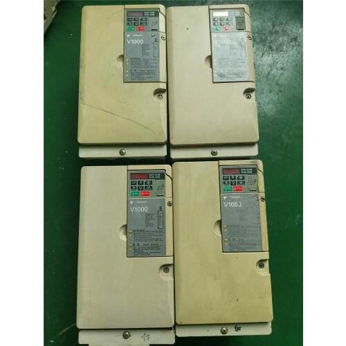 CIMR-VB4A0018FBA 7.5KW/5.5KW/380V inverter , used in good condition . 80% appearance new , good working , free shipping