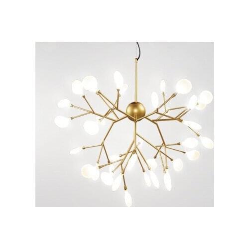 Nordic stone copper christmas balls handmade wicker lighting brass chandeliers ceiling lamparas de techo avizeler hanglampen