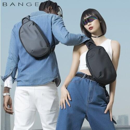 2021New Anti-theft Multifunction Crossbody Bag Shoulder Messenger Bags Male Waterproof Short Trip Chest Bag Pack for Men